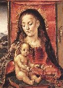 BERRUGUETE, Pedro Virgin and Child  inxt oil painting on canvas